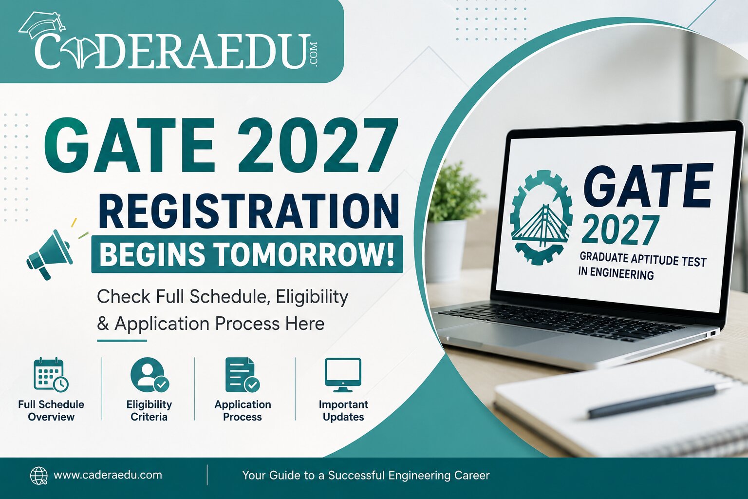 GATE 2027 Registration Begins Tomorrow: Check Full Schedule, Eligibility & Application Process