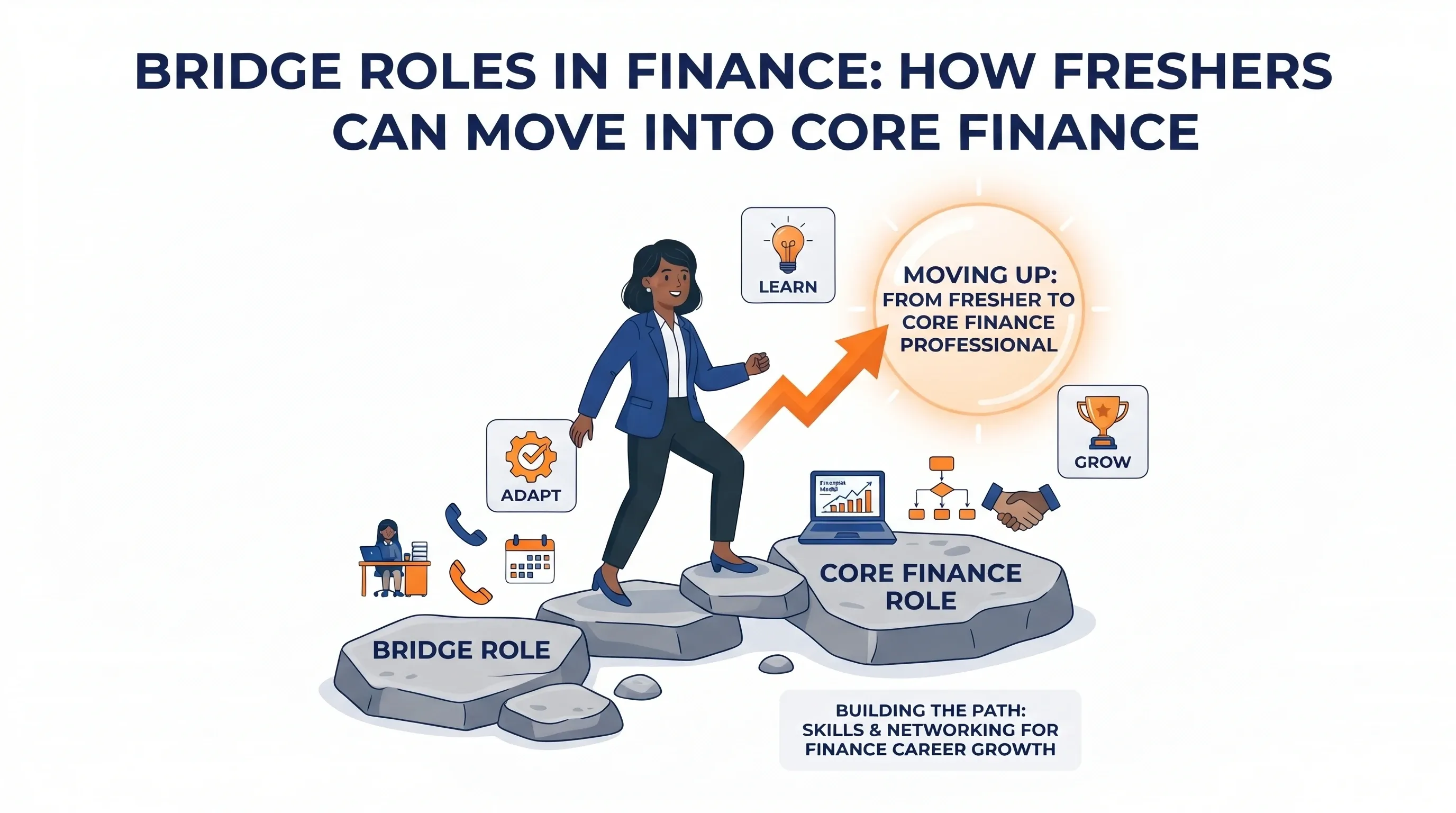 Bridge Roles in Finance: How Freshers Can Move Into Core Finance